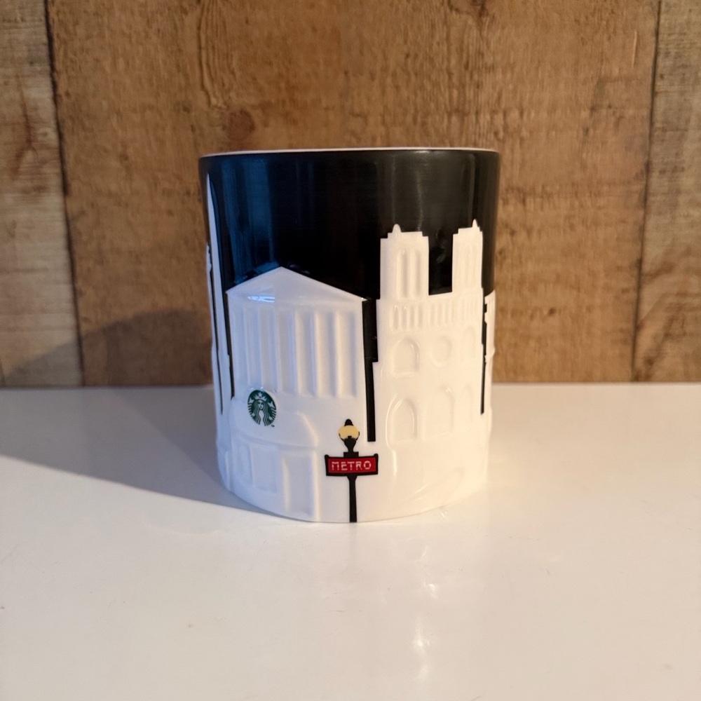 Starbucks Paris France 3D Relief 2011 Collector Series Coffee Mug 16oz - Picture 3 of 7